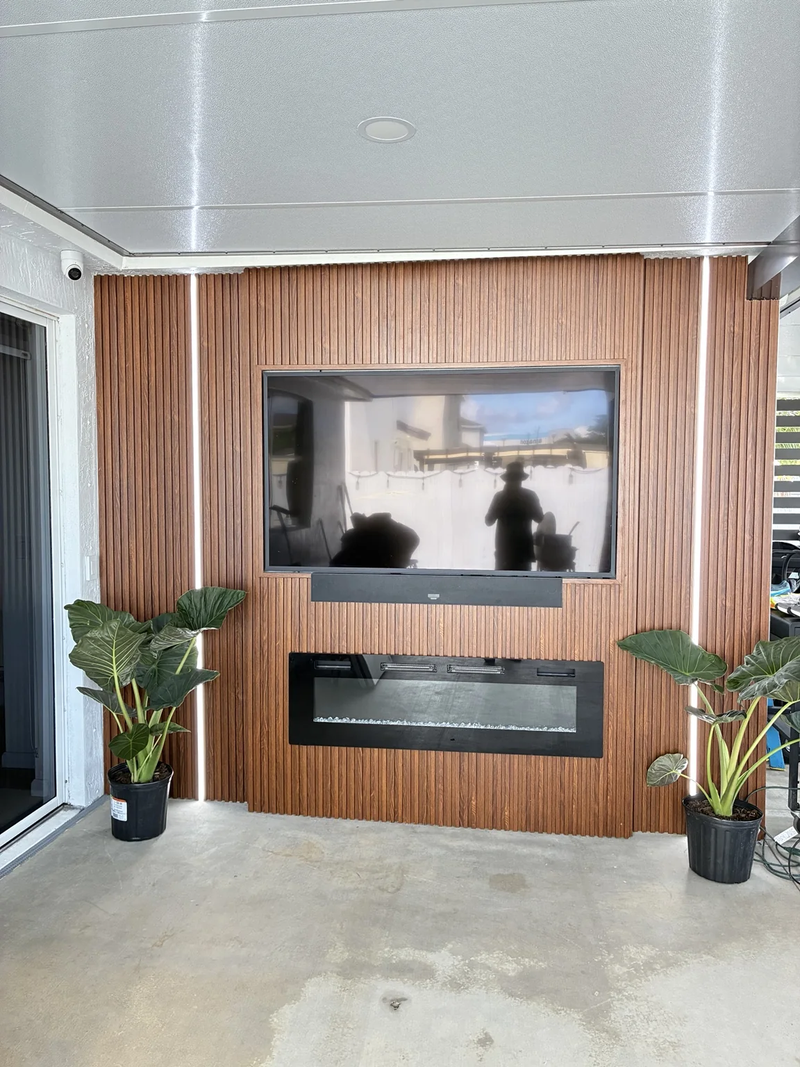 Custom TV wall