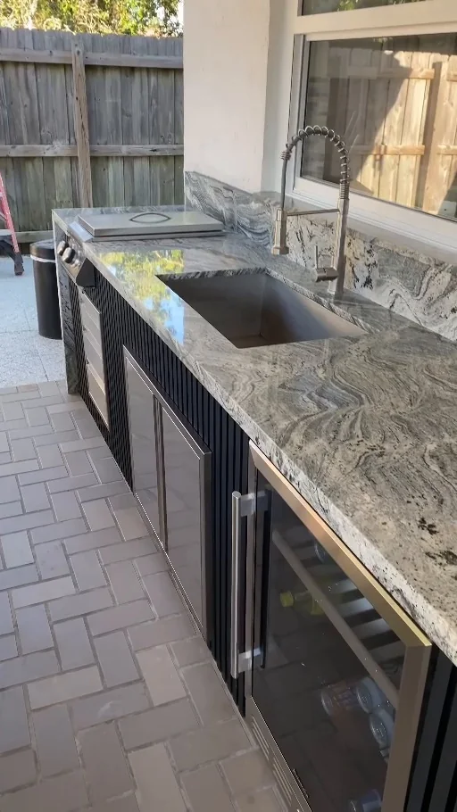 Outdoor kitchen project 03